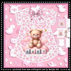 Baby Girl Teddy Mini Kit