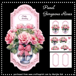 Panel Gorgeous Bouquet Mini Kit