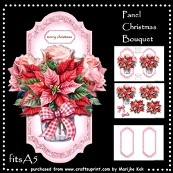 Panel Christmas Bouquet Mini Kit