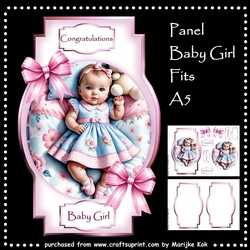 Panel Baby Girl Mini Kit