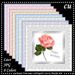 CU Lace Topper Papers