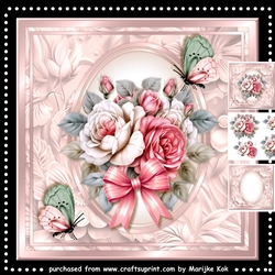 Elegant English Roses Mini Kit