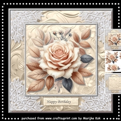 Autumn Roses Mini Kit
