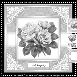 Sympathy Roses Mini Kit