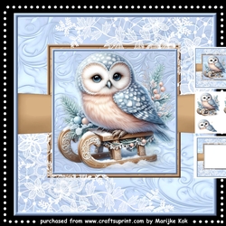 cup1349488_936 - Snowy  Owl Mini Kit