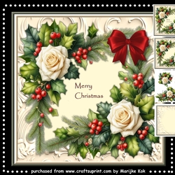 Christmas Roses Mini Kit