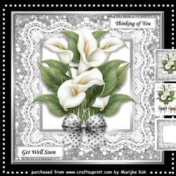 Calla Bouquet Mini Kit
