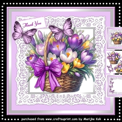 Basket Crocus Mini Kit