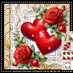 Hearts & Roses Mini Kit