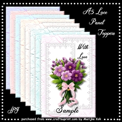 CUA5 Lace Toppers