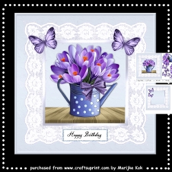 Wateringcan Crocusses Mini Kit