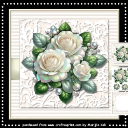 Pearl Roses Mini Kit