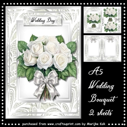 A5 Wedding Bouquet Mini Kit