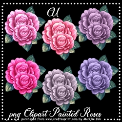 CU Painted Roses