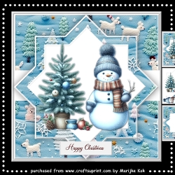 Cute Snowman Mini Kit