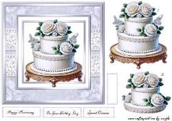 Wedding Cake Quick Card