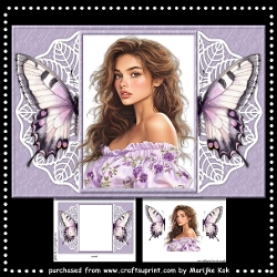 Butterfly Beauty Mini Kit  5x7