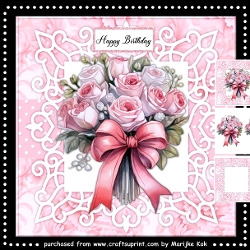 Romantic Roses Bouquet Mini Kit