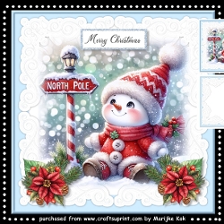 Let It Snowman Mini Kit