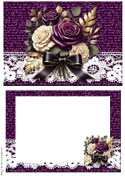 Quick Card Gorgeous Roses Bouquet