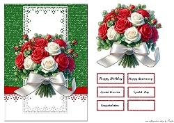 Quick Card Romantic Roses