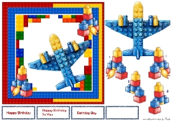 Building Blocks Birthday Boy 2