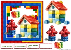 Building Blocks Birthday Boy 3