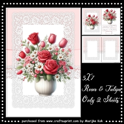 Romantic Roses & Tulips Mini Kit