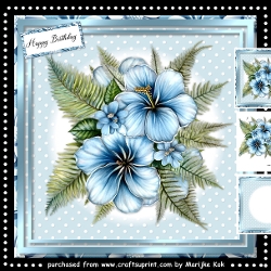 Oriental Flowers Mini Kit