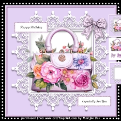 Floral Handbag