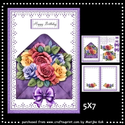 Floral Envelope Mini Kit