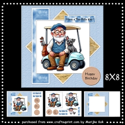 Male Card GolfMini Kit