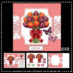 Tulips from Holland 8x8 Mini Kit