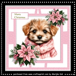 Christmas Puppy Mini Kit 7x7