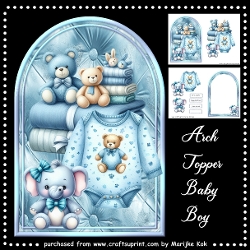 Arch Topper Baby Boy