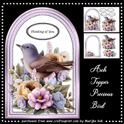 Arch Topper Precious Bird