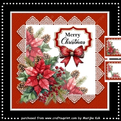 Merry Christmas Mini Kit 7x7