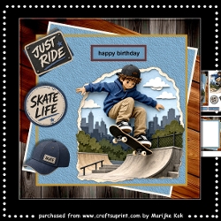 Birthday Boy Skate Board Mini Kit