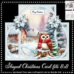 cup1454062_936 - Shaped Christmas Card Mini Kit