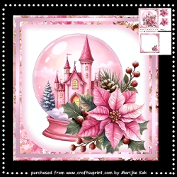Pink   Snowglobe  Mini Kit