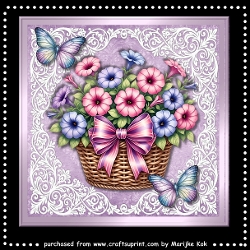 Petunia Basket Mini Kit