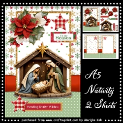A5 Nativity Mini Kit