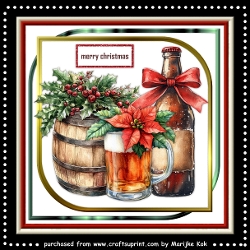 Male Christmas Card Mini Kit