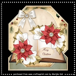 cup1469867_936 - Shaped Topper   Elegant  Christmas  Mini Kit  8x8