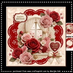 cup1472495_936 - Romantic Roses Window Mini Kit 7x7