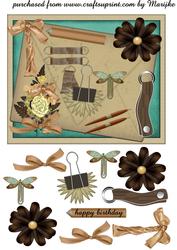 Male Vintage Card