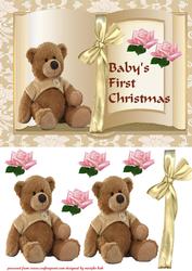 Baby Bear First Christmas