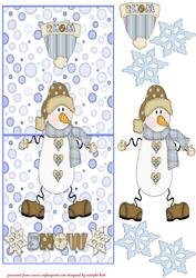 Snowman Over the Edge
