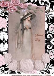 Special Day Vintage Lady