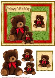 Happy Birhday Bear